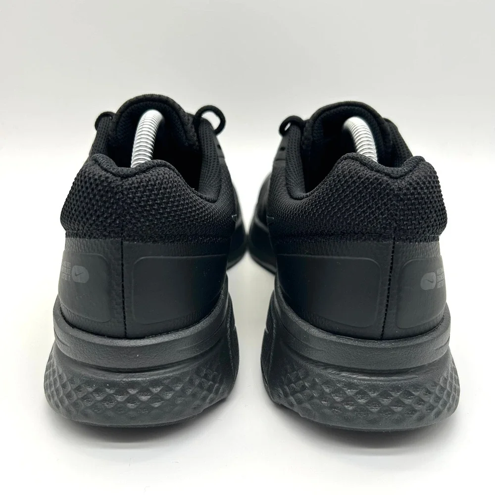 Nike Run Swift 2 Shoes Mens 10 Black Running Shoes CU3517-002 Triple Black Mesh
